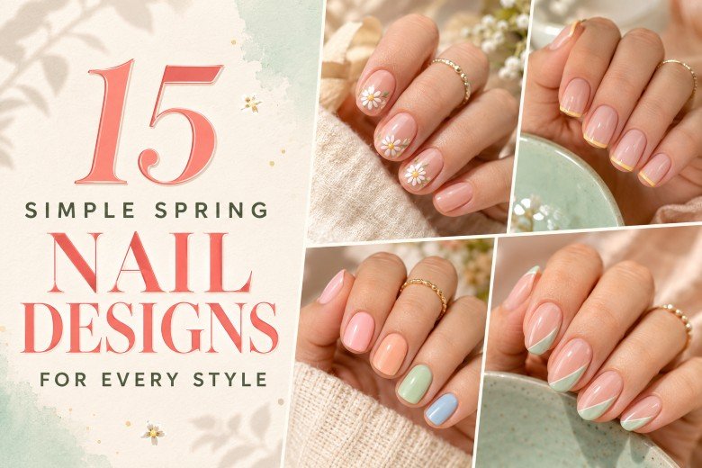 15 Simple Spring Nail Designs