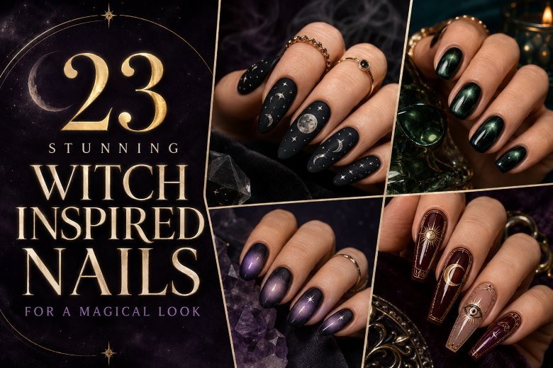 23 Stunning Witch Inspired Nails