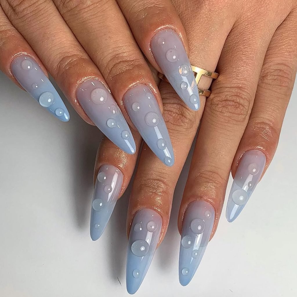 3D Gel Bubble Nails