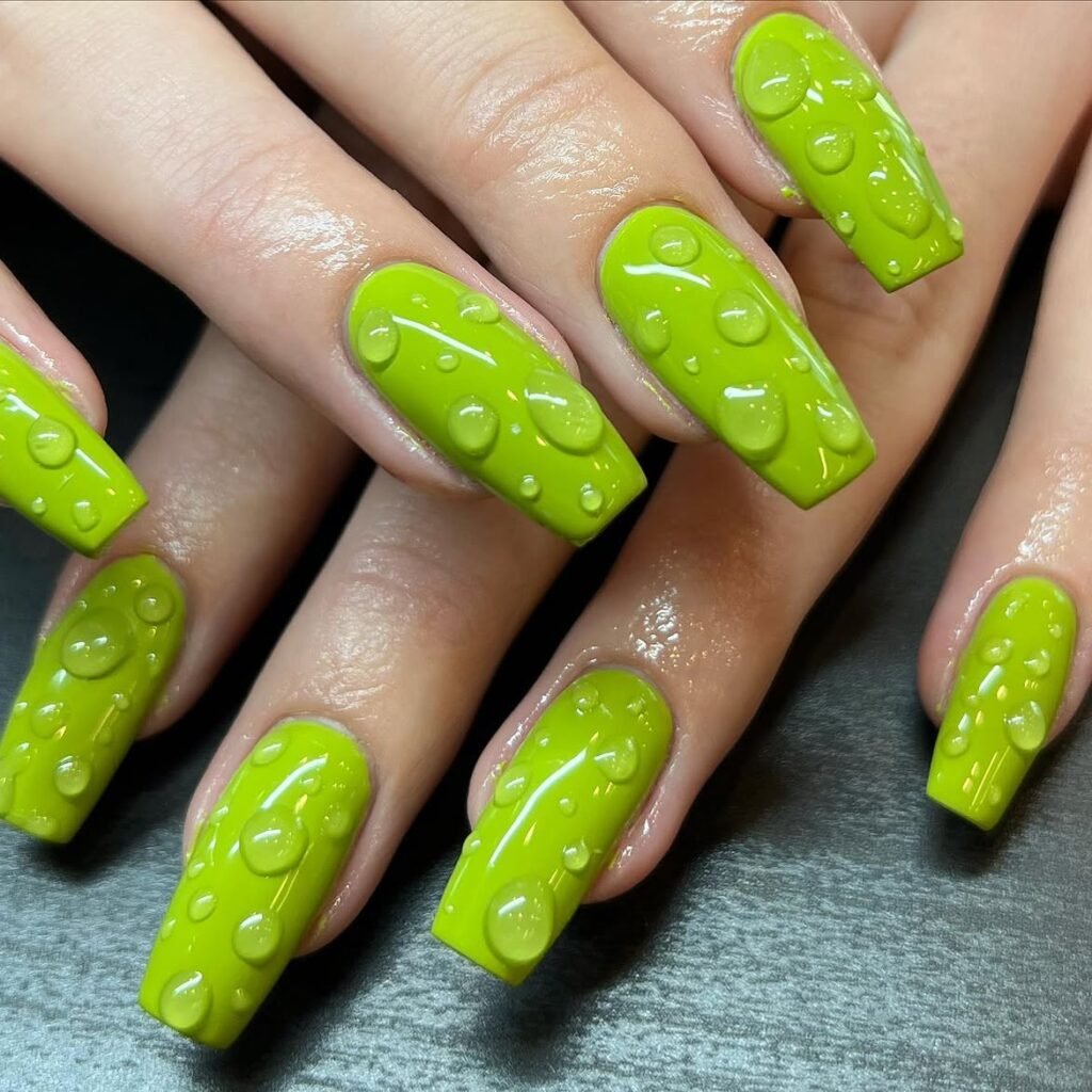 3D Dew Drop Nails
