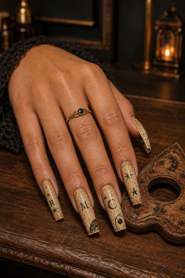 Antique Spirit-Board Nails