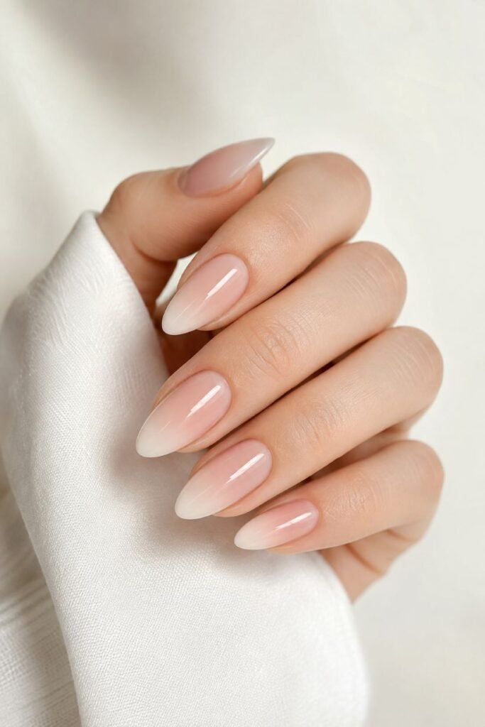 Barely-There Ombré Nails