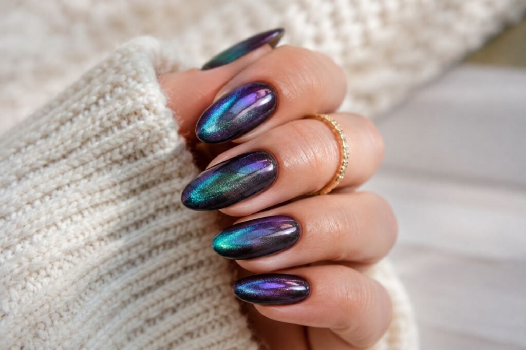 Cat Eye Nail Design