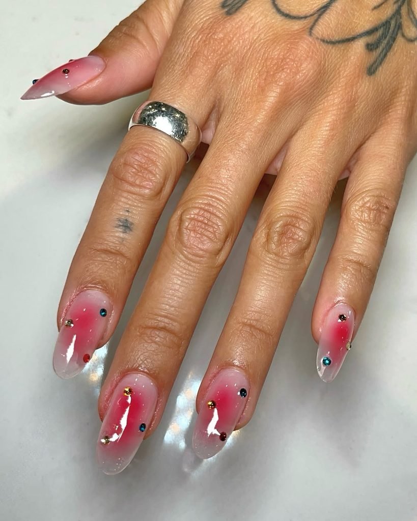 Jelly Blush Nails