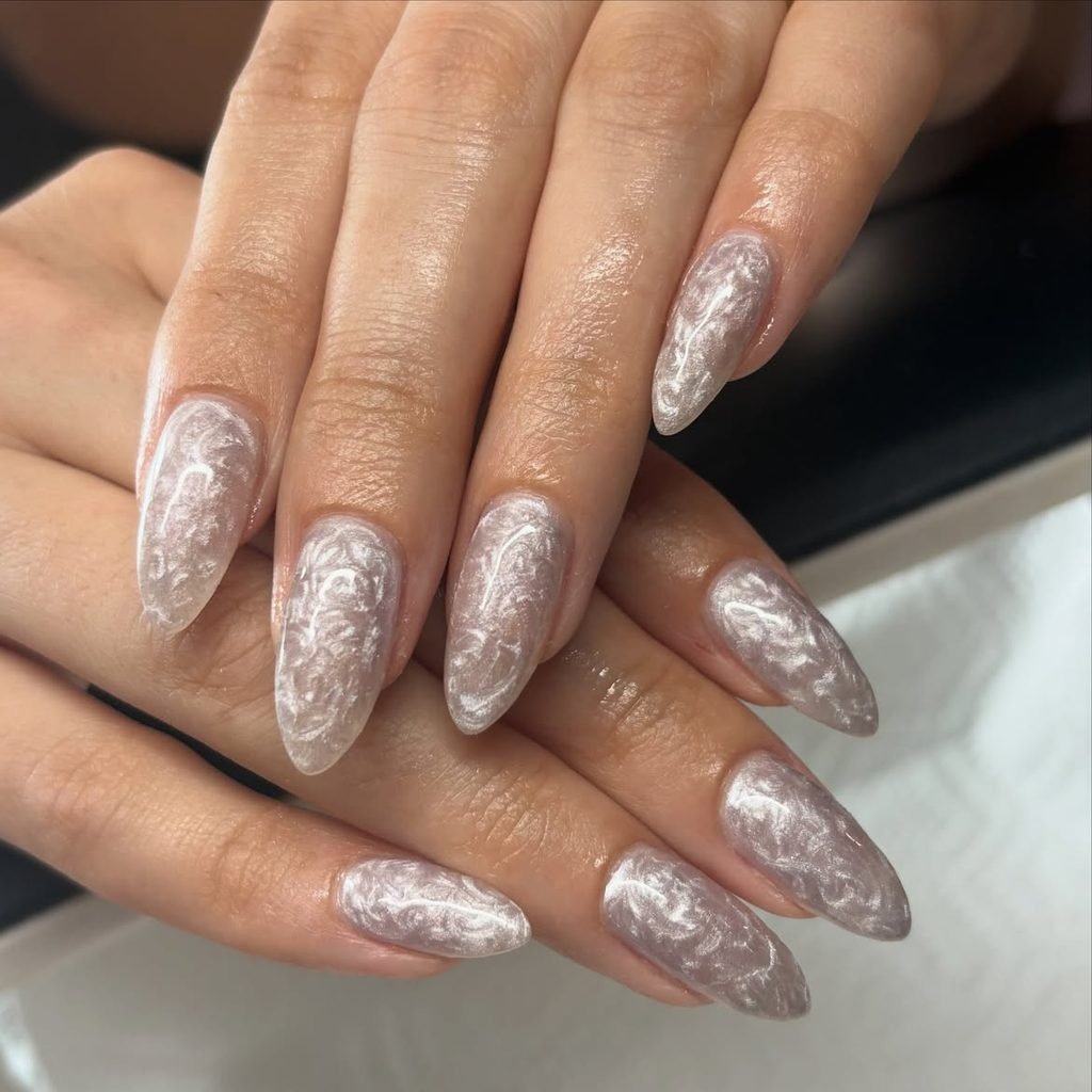  Pearl Swirl Nails