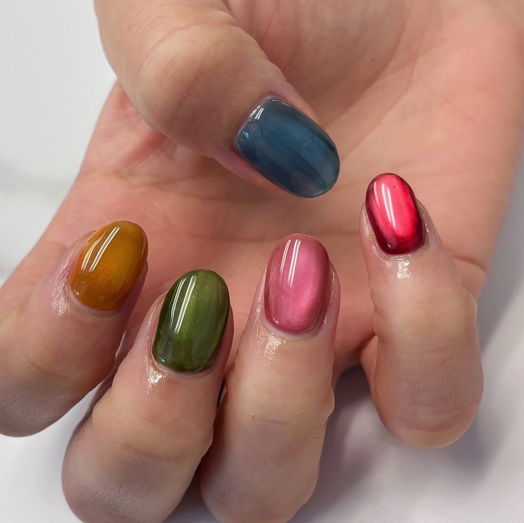 Soft Jelly Glass Nails