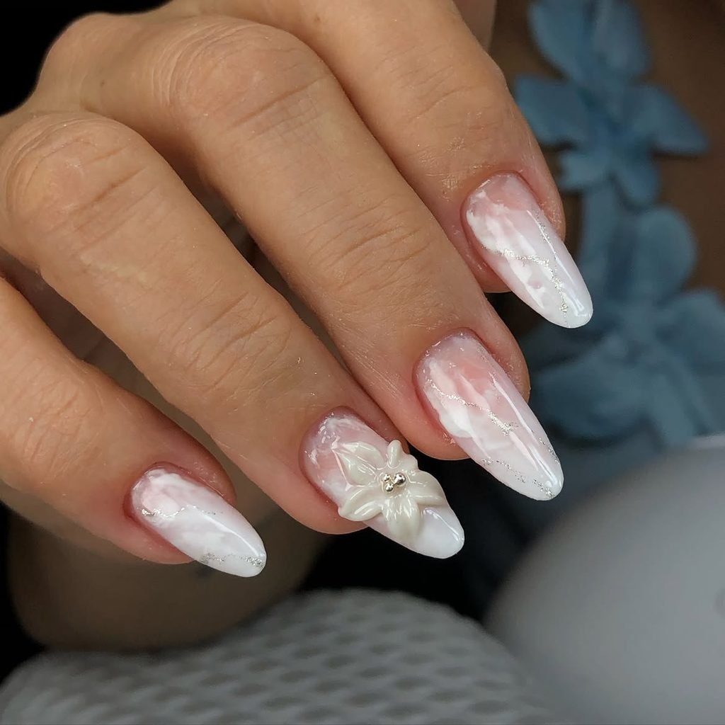 Translucent Quartz Nails