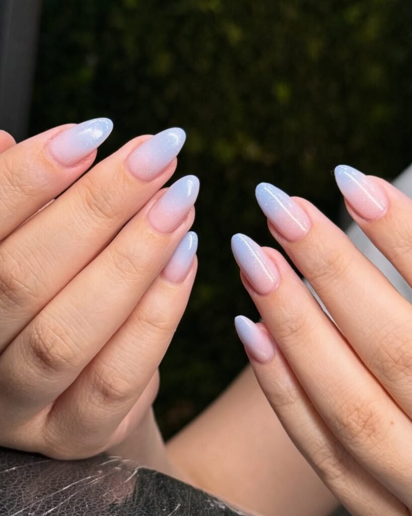 Baby Boomer Gradient Nails
