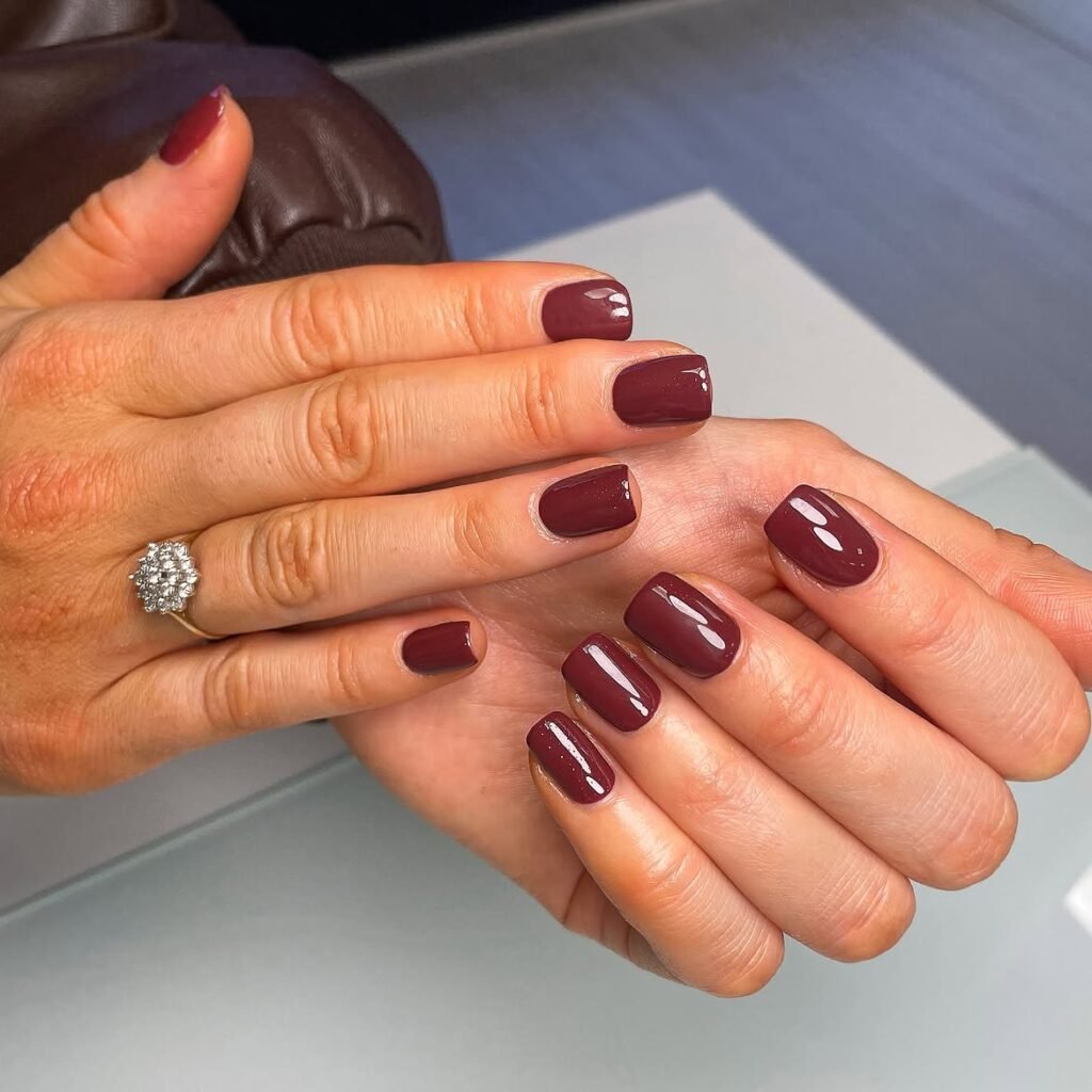 Chestnut Nude Nails
