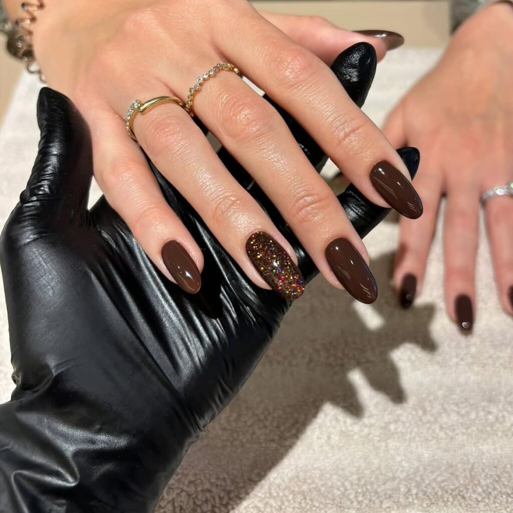 Chocolate Coffin Nails