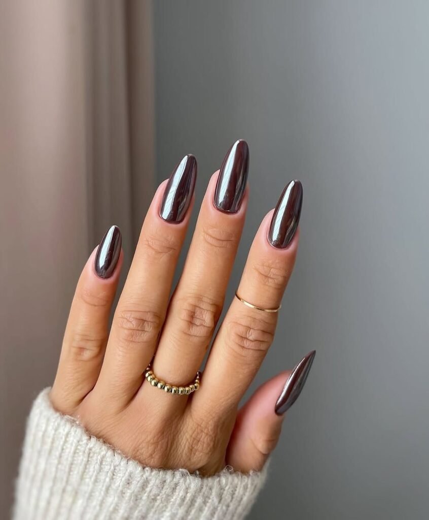 Espresso Glazed Nails
