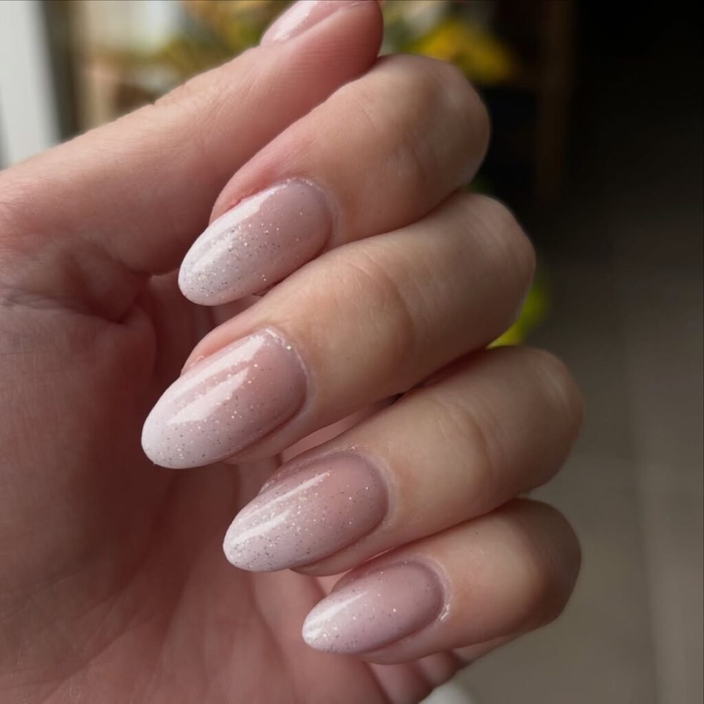 Glitter Ombre French Tips