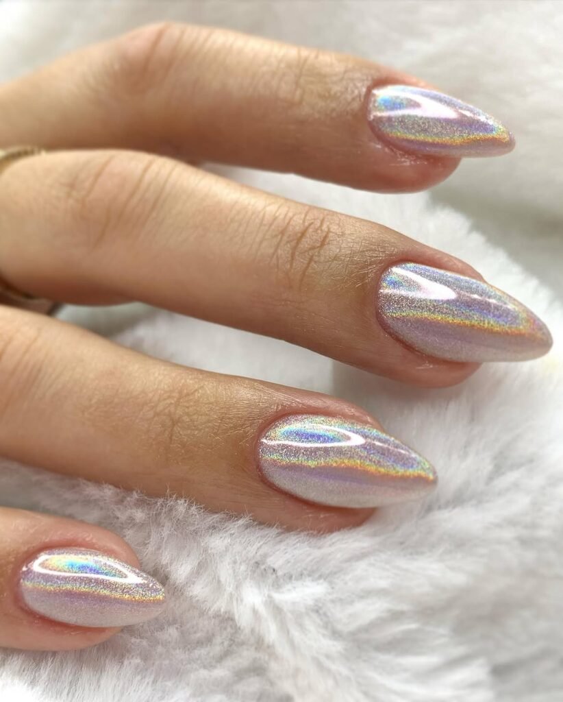 Holographic Coffin Nails