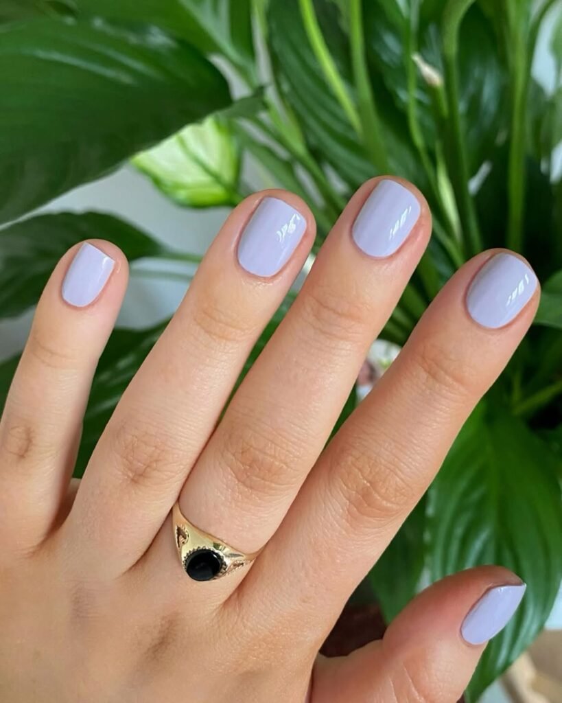 Lavender Milk Nails