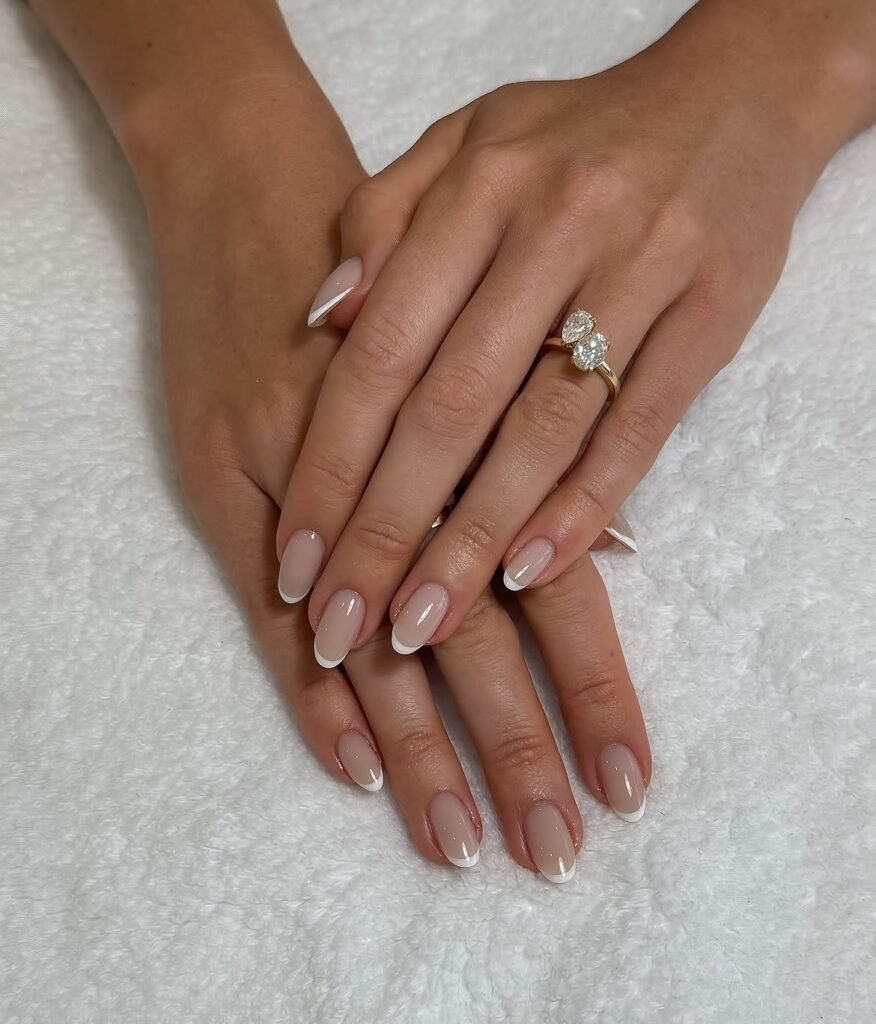 Micro French Tip Nails