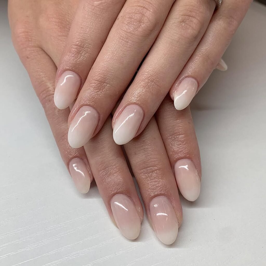 Ombre French Tip Nails