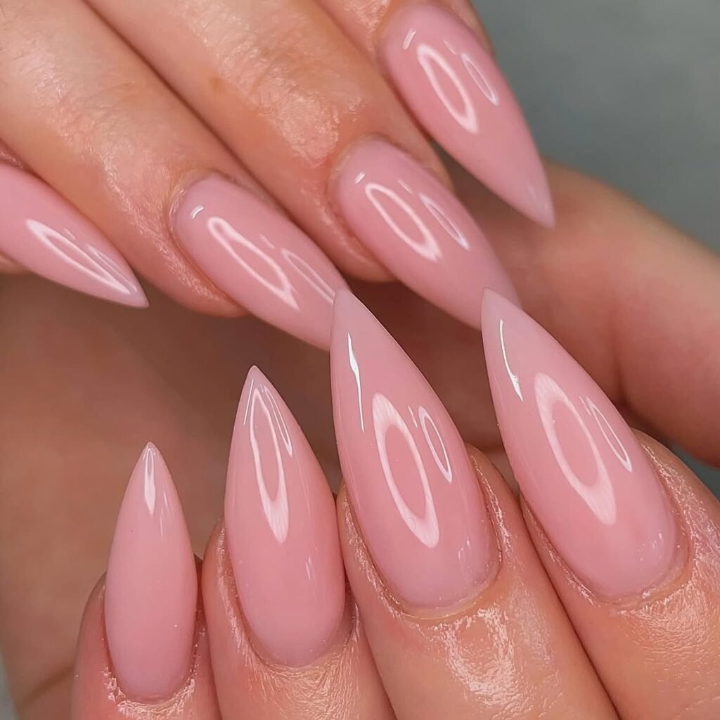  Pink Nude Nails