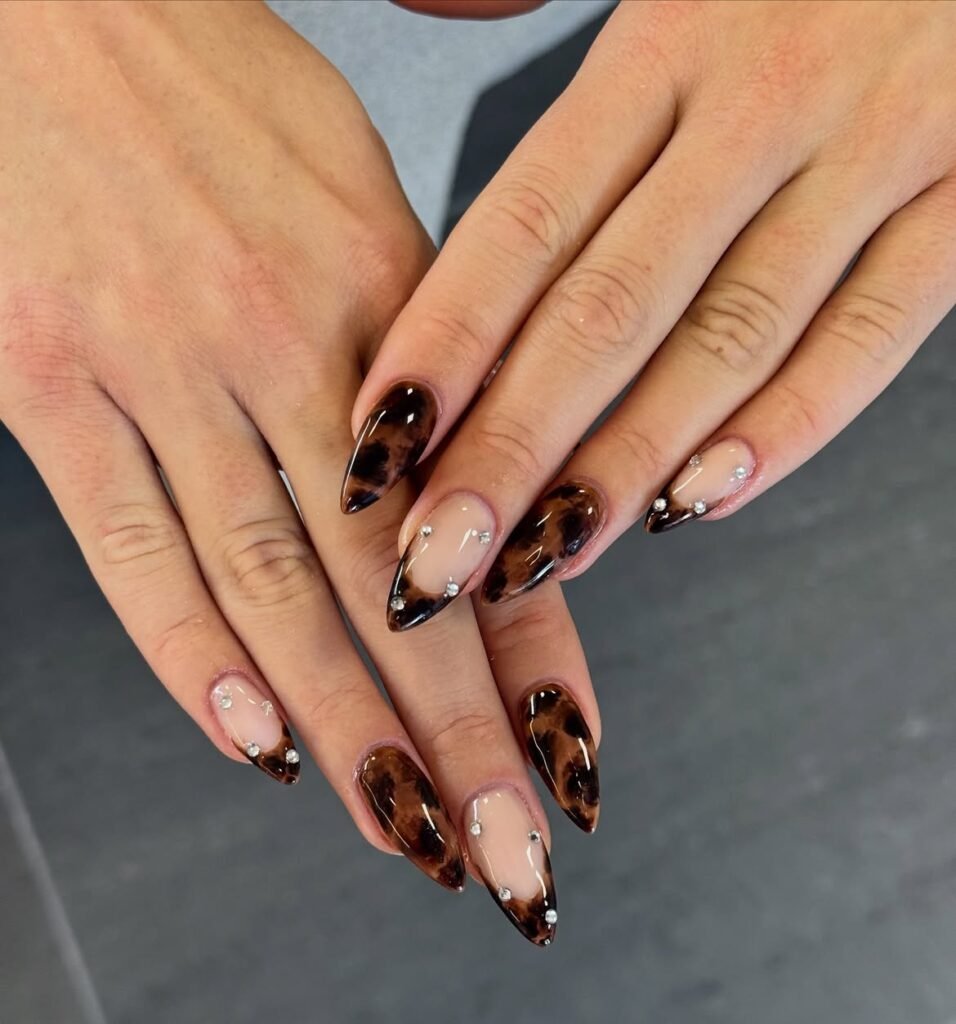 Tortoiseshell Nails