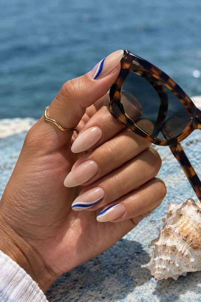 Cobalt Waves for Seaside Days