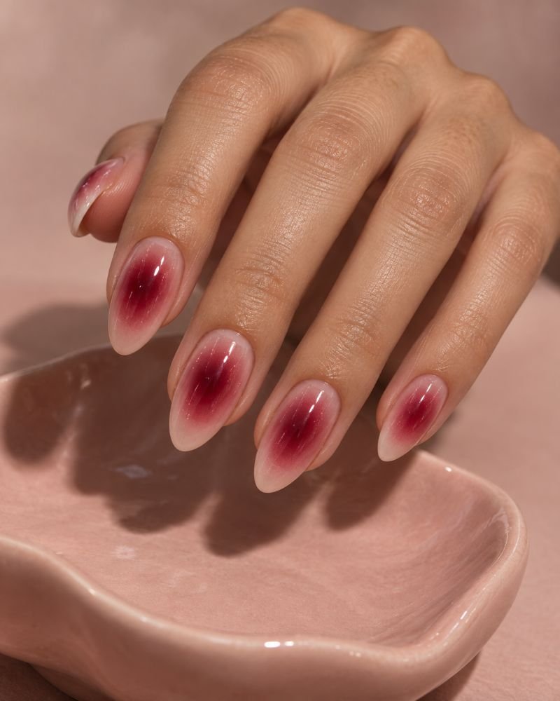 Crimson Aura With a Blush Halo