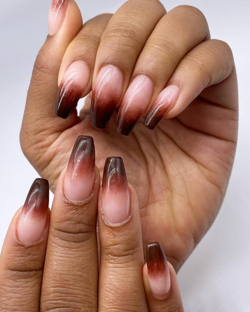 Fall Ombre Nails