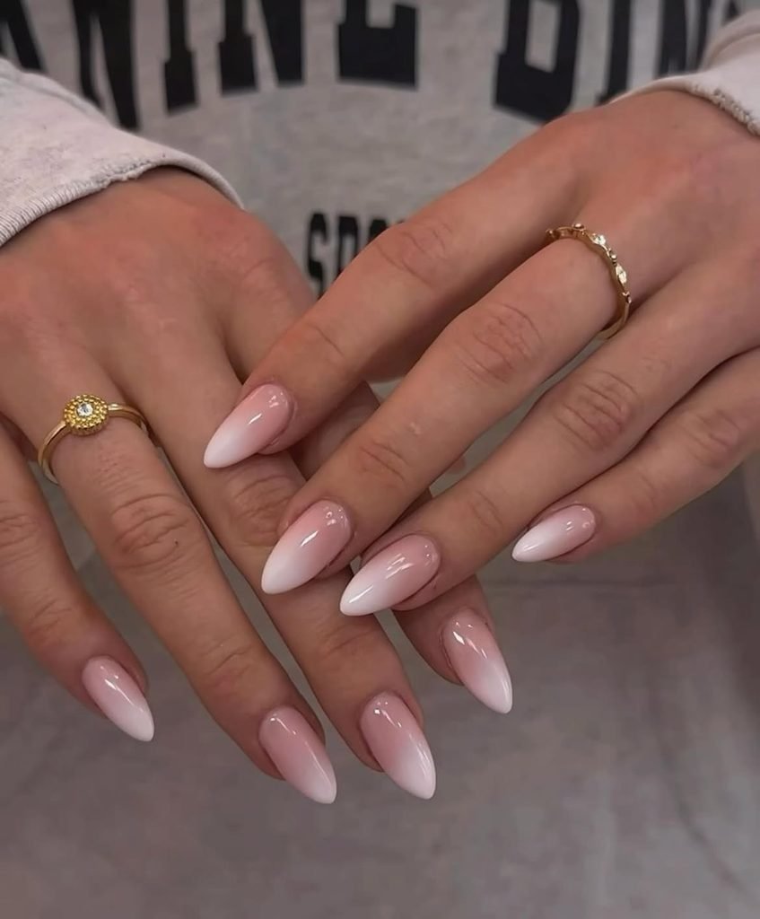 French Ombre Nails