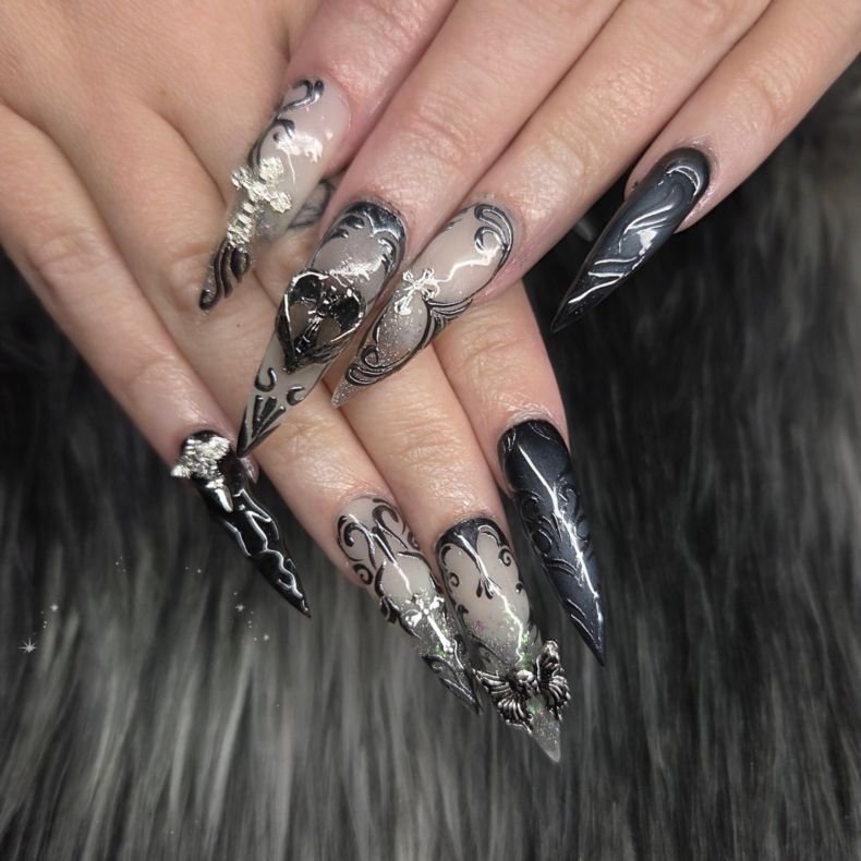 Gargoyle-Gray Stone Nails