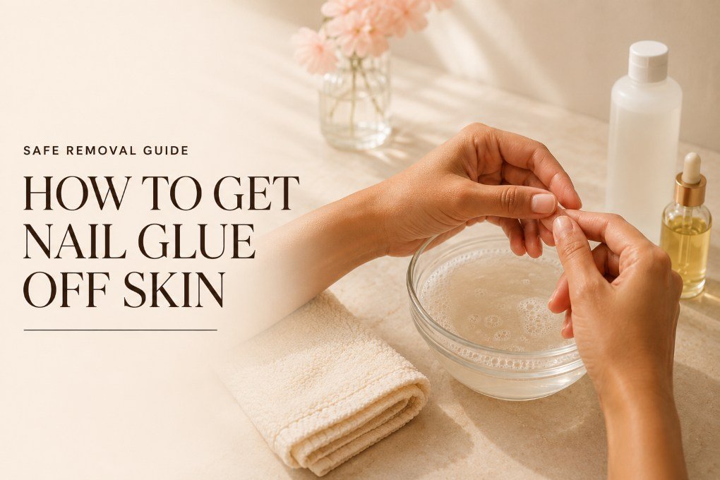How to Get Nail Glue Off Skin