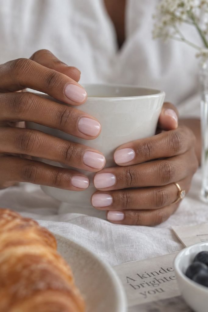 Milky Bubble Bath and Funny Bunny Nails