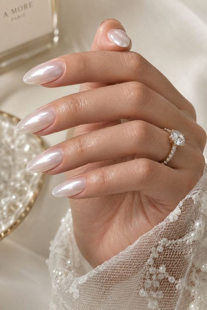 Pearl Jelly Nails