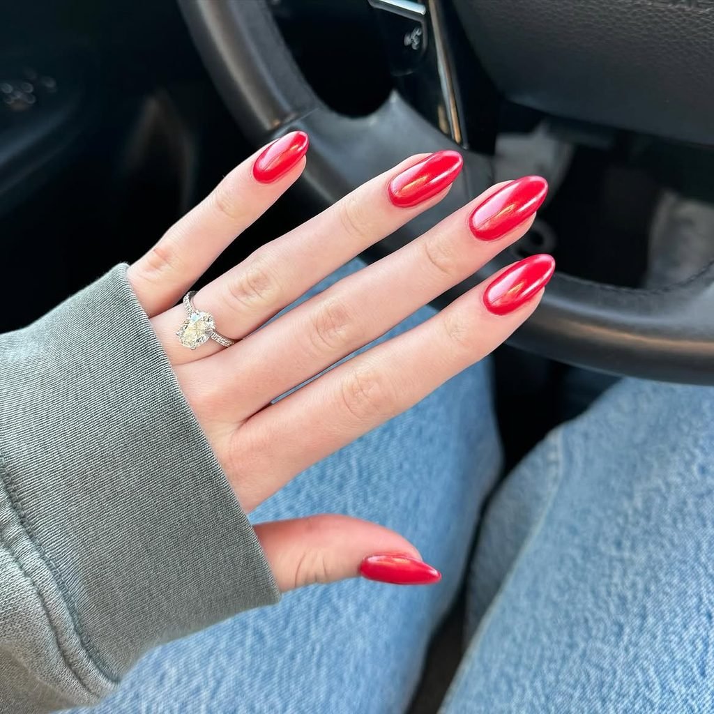 Red Chrome Glaze