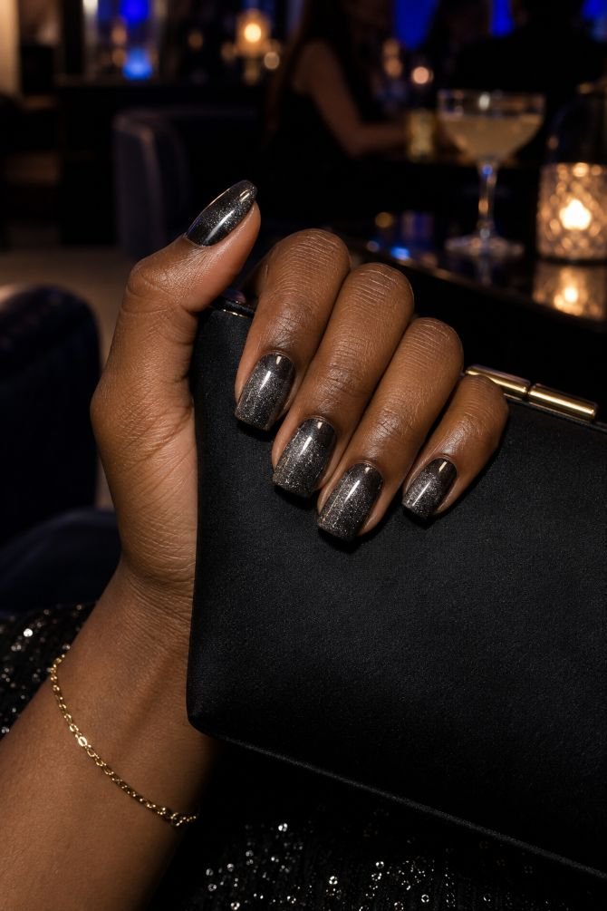 Reflective Flash-Glitter Nails