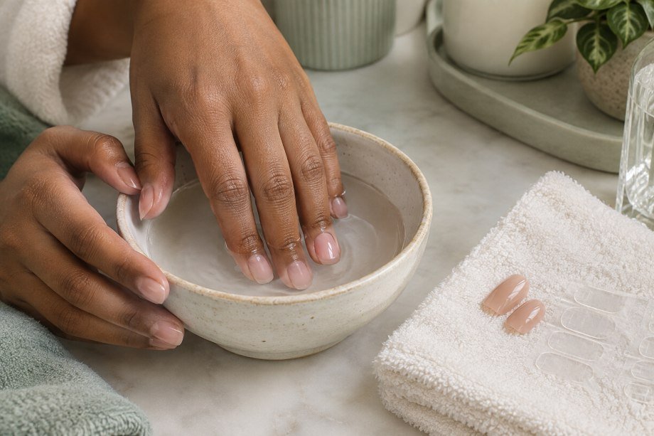 Spa Manicure Nail Soak
