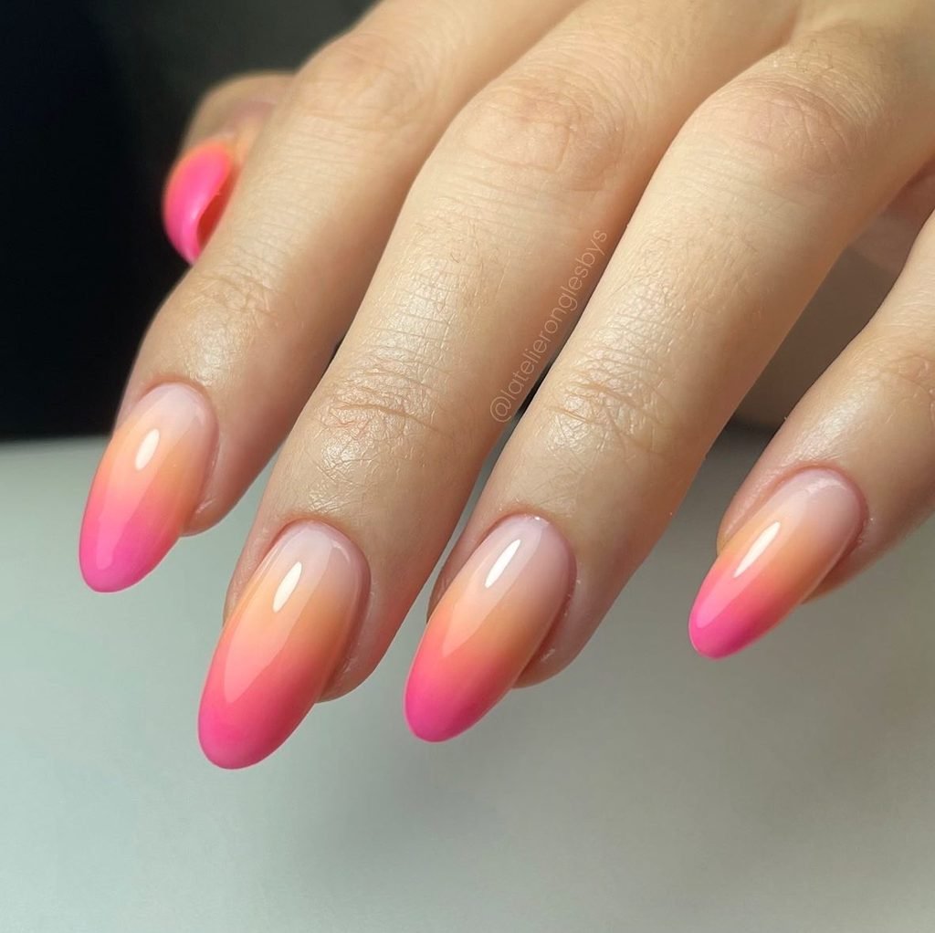 Summer Ombre Nails