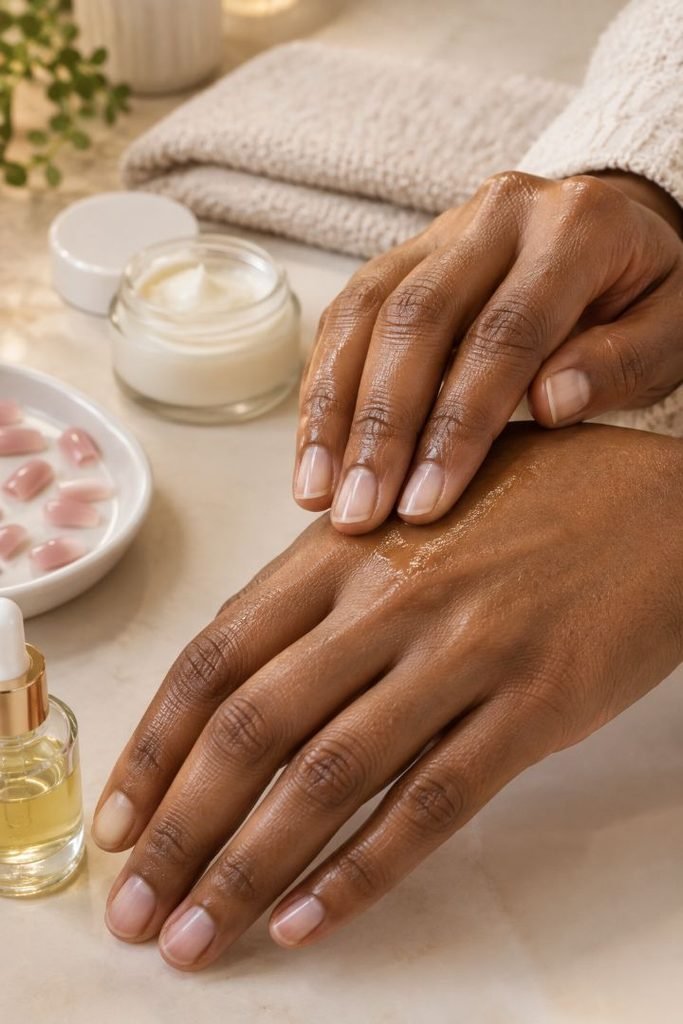 Warm Hands Self-Care Manicure
