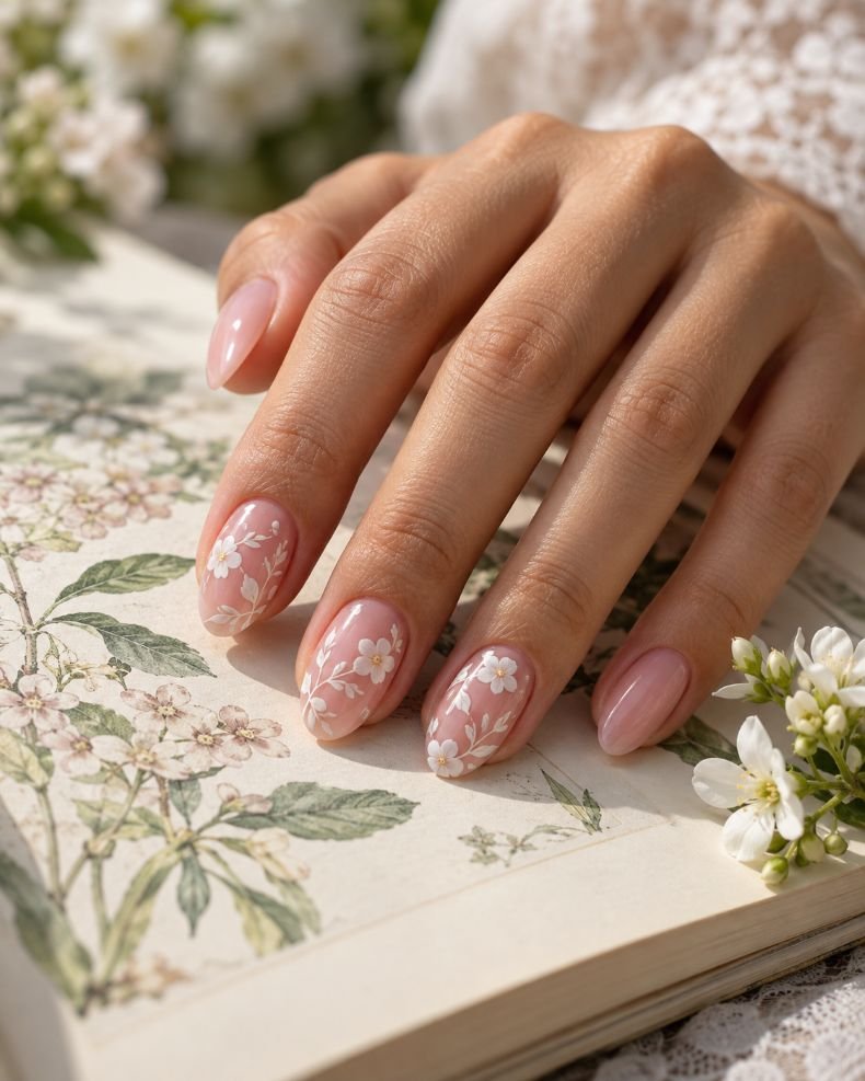 Blush Botanical Lace