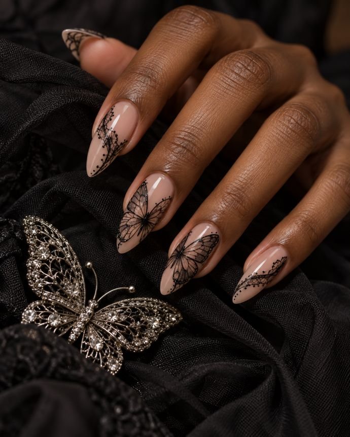 Lace Butterfly Wings