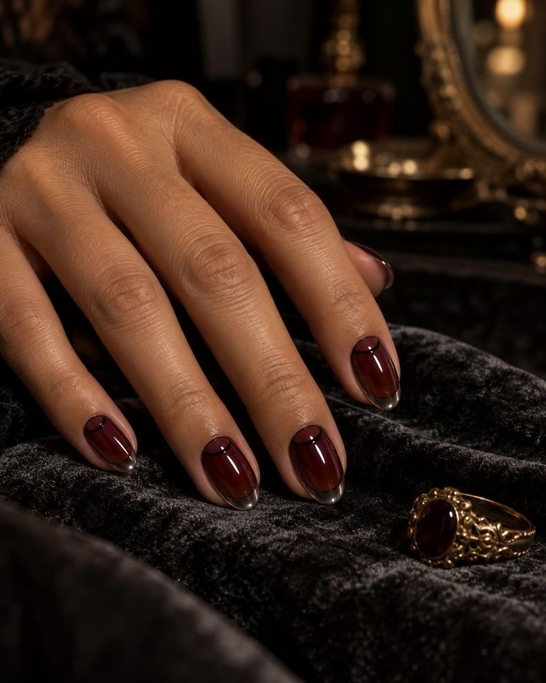 Oxblood Reverse French