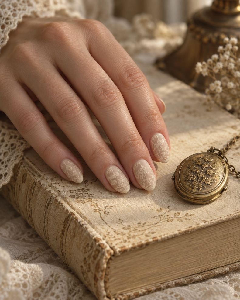 Vintage Cream Lace